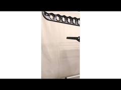 स्टेनलेस स्टील 3 टियर फ़ोल्डिंग लाँड्री सुखाने की रैक