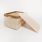 लीकप्रूफ क्यूब प्लास्टिक आयताकार बॉक्स