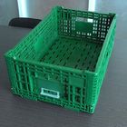 फलों की सब्जी के लिए सुपरमार्केट पोर्टेबल प्लास्टिक फोल्डिंग टोकरा